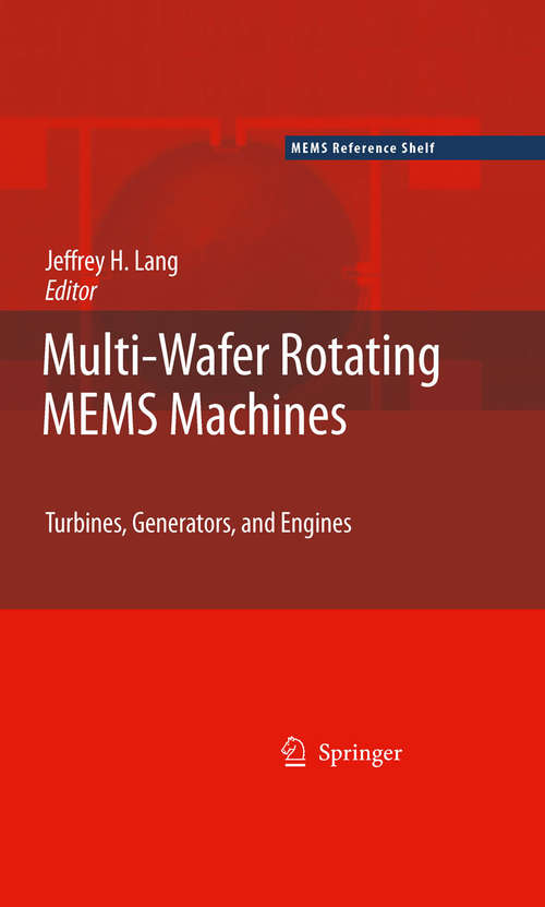 Book cover of Multi-Wafer Rotating MEMS Machines
