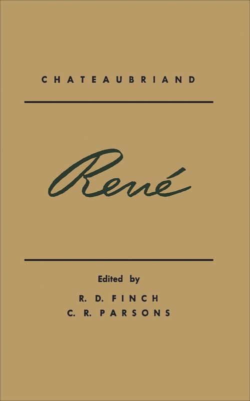 Book cover of René