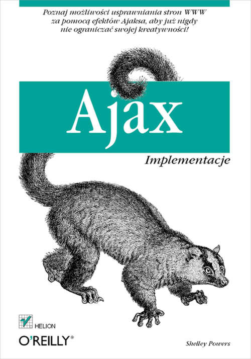 Book cover of Ajax. Implementacje