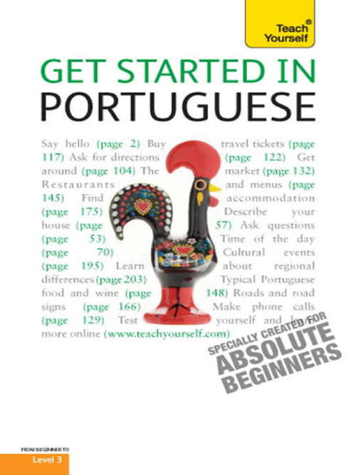 Book cover of Get Started in Beginner's Portuguese: Teach Yourself