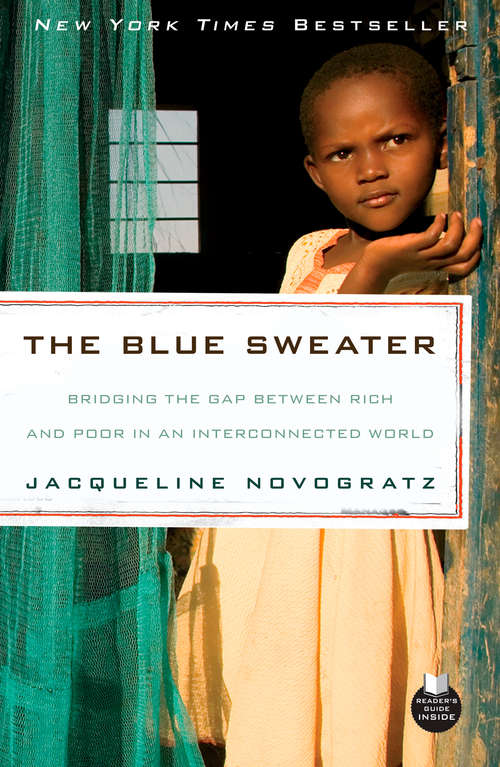 Book cover of The Blue Sweater: Bridging the Gap Between Rich and Poor in an Interconnected World