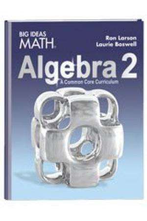 Book cover of Big Ideas Math: A Common Core Curriculum, Algebra 2