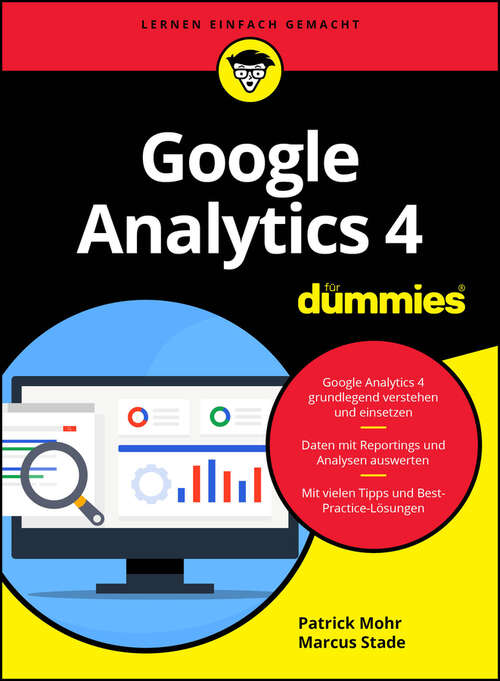 Book cover of Google Analytics 4 für Dummies (Für Dummies)