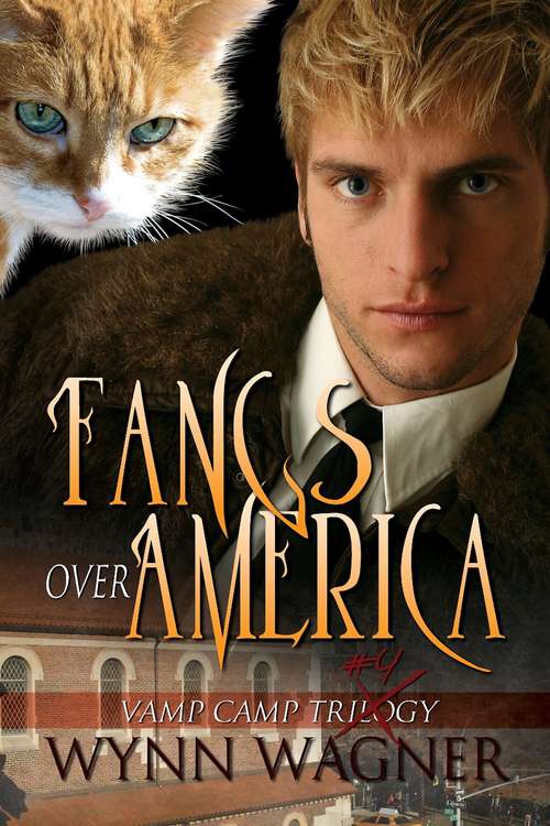 Book cover of Fangs Over America (Vamp Camp Chronicles #4)