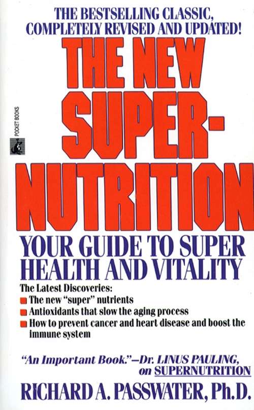 Book cover of The New Super-Nutrition