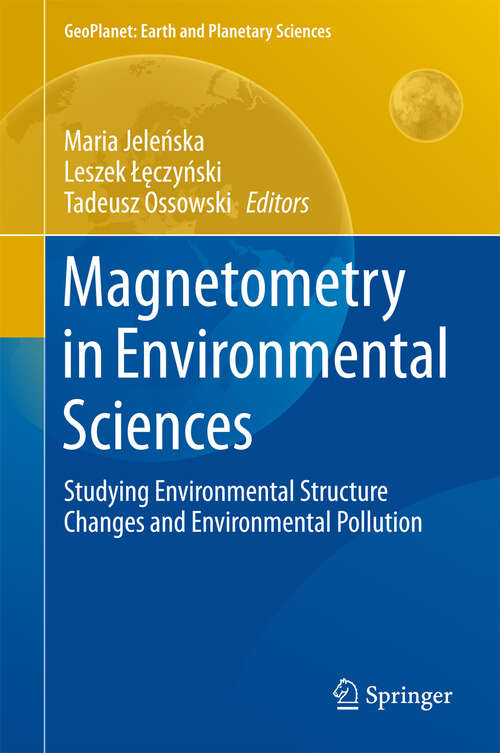 Book cover of Magnetometry in Environmental Sciences
