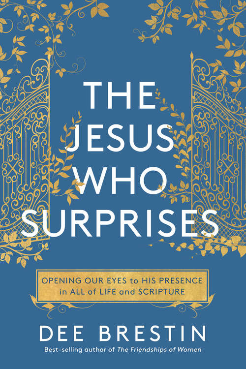 Book cover of The Jesus Who Surprises: Opening Our Eyes to His Presence in All of Life and Scripture