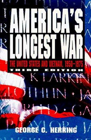 Book cover of America's Longest War: The United States and Vietnam, 1950-1975 (3rd edition)