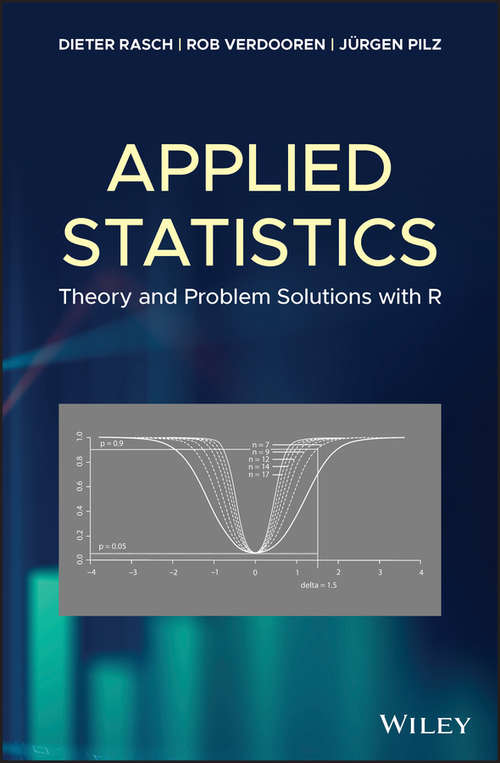 Book cover of Applied Statistics: Theory and Problem Solutions with R