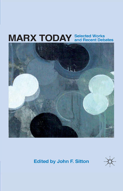 Book cover of Marx Today