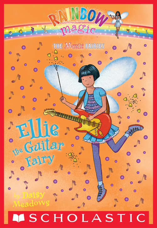 Book cover of Music Fairies #2: Ellie the Guitar Fairy
