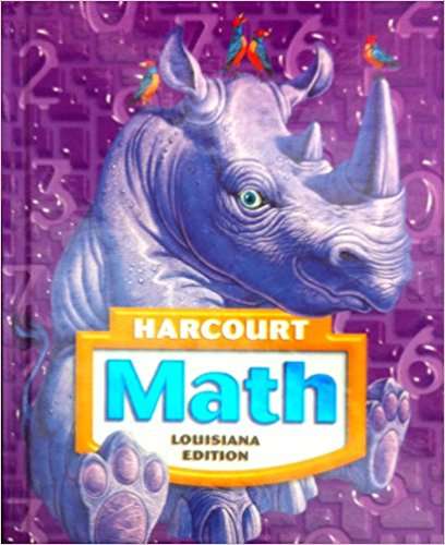 Book cover of Harcourt Math 4 (Louisiana Edition)