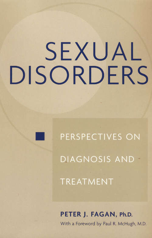 Book cover of Sexual Disorders: Perspectives on Diagnosis and Treatment
