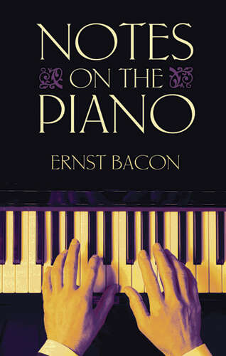 Book cover of Notes on the Piano (Dover Books on Music)