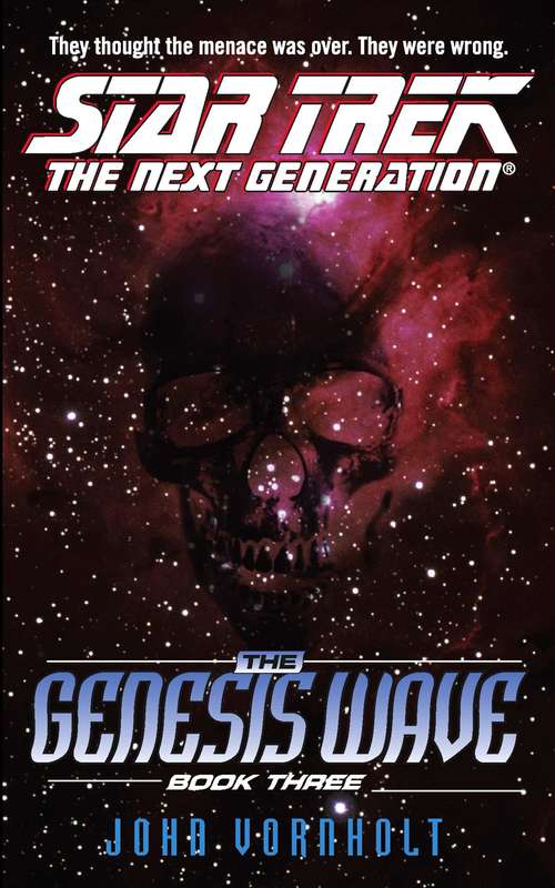 Book cover of Genesis Wave: Star Trek The Next Generation (Cold Equations)