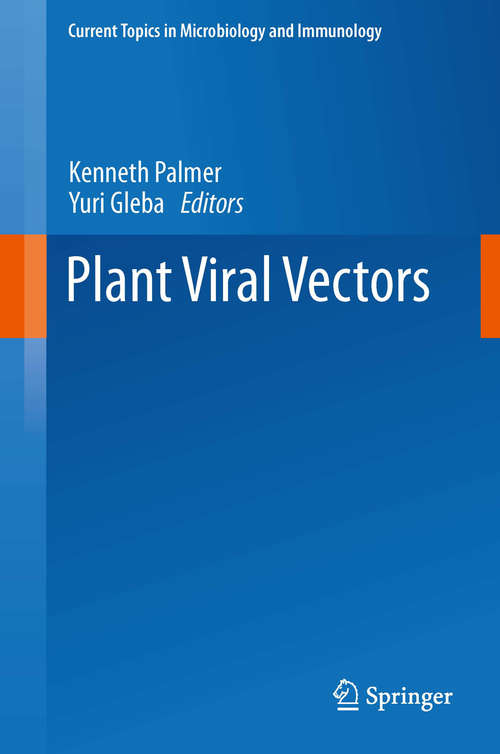 Book cover of Plant Viral Vectors