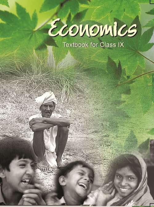 Book cover of Economics class 9 - NCERT - 23 (Rationalised 2023-2024)