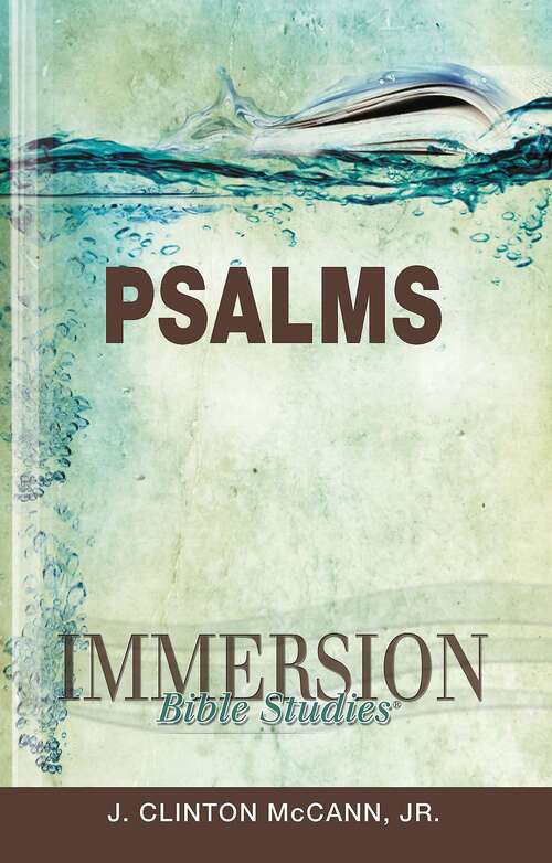 Book cover of Immersion Bible Studies | Psalms