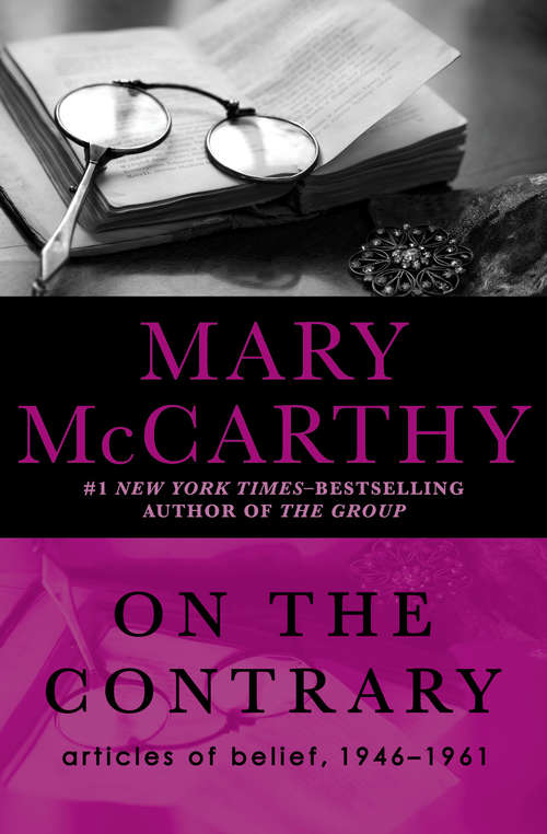 Book cover of On the Contrary