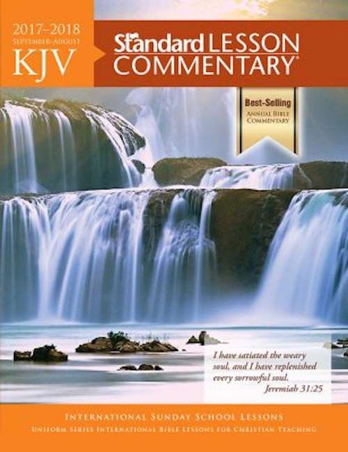 Book cover of KJV Standard Lesson Commentary® 2017-2018