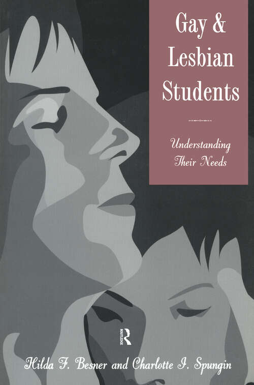 Book cover of Gay And Lesbian Students: Understanding Their Needs