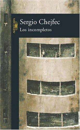 Book cover of Los incompletos