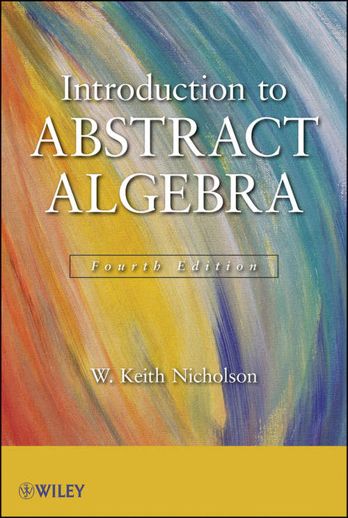 Cover image of Introduction to Abstract Algebra