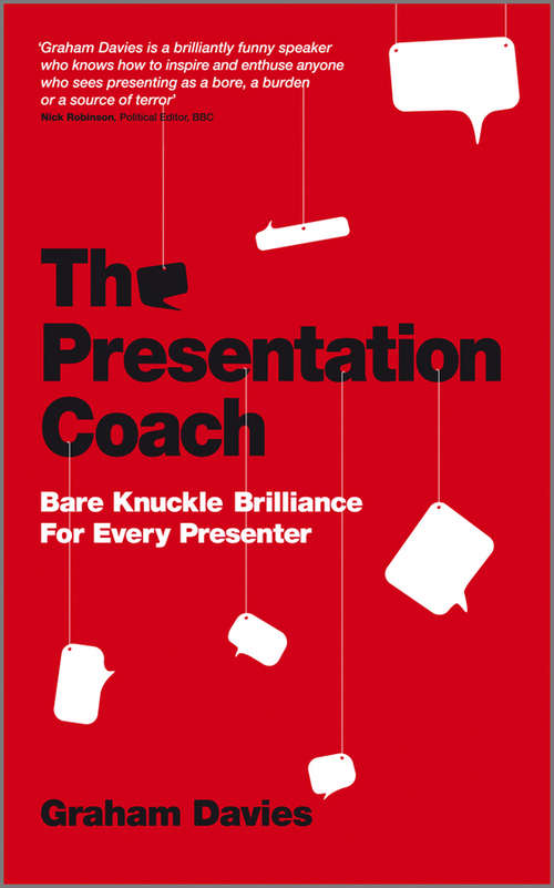 Book cover of The Presentation Coach
