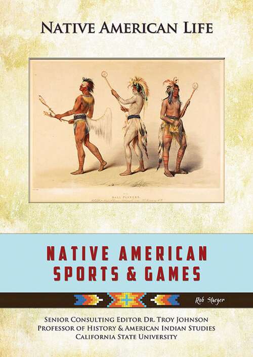 Book cover of Native American Sports & Games