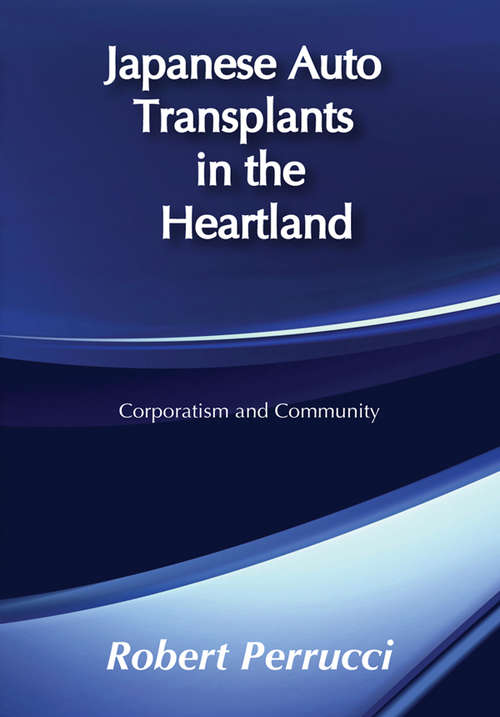 Cover image of Japanese Auto Transplants in the Heartland