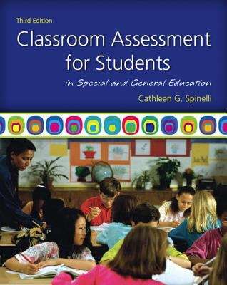 Book cover of Classroom Assessment for Students in Special and General Education (Third Edition)