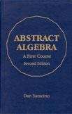 Book cover of Abstract Algebra: A First Course (Second Edition)