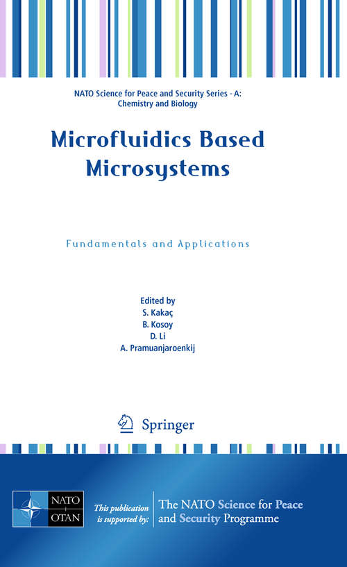 Book cover of Microfluidics Based Microsystems