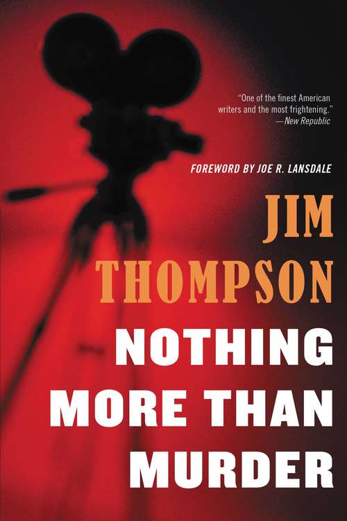 Book cover of Nothing More than Murder