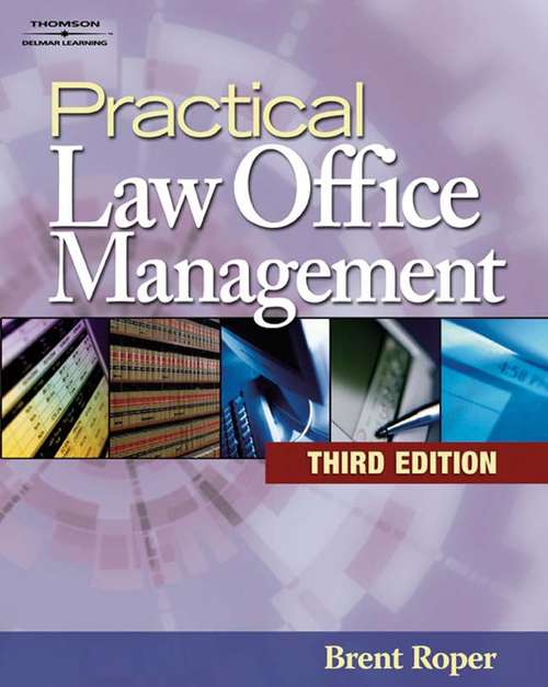 Book cover of Practical Law Office Management (3rd Edition)