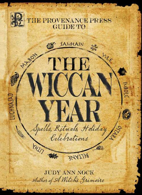 Book cover of Provenance Press's Guide To The Wiccan Year