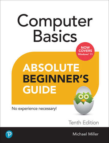 Book cover of Computer Basics Absolute Beginner's Guide, Windows 11 (10)