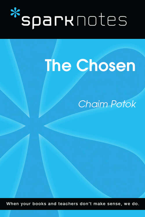 Book cover of The Chosen (SparkNotes Literature Guide Series)