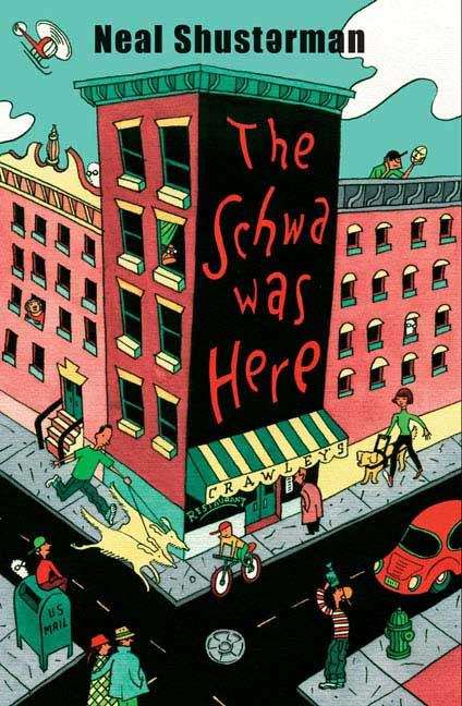 Book cover of The Schwa Was Here