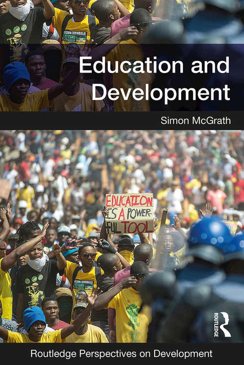 Book cover of Education and Development: Education, Training And Development In Africa (Routledge Perspectives on Development)