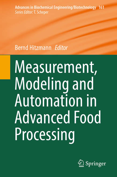 Book cover of Measurement, Modeling and Automation in Advanced Food Processing
