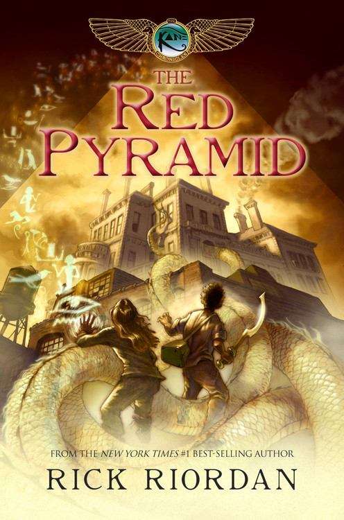 Book cover of The Red Pyramid  (Kane Chronicles #1)