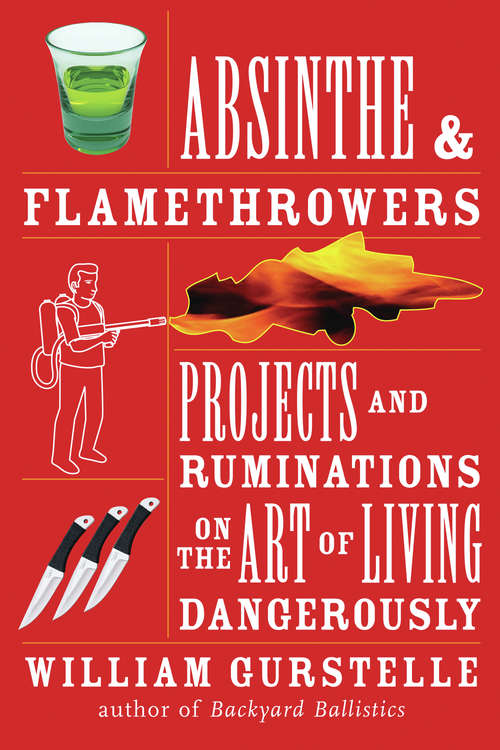 Book cover of Absinthe & Flamethrowers: Projects and Ruminations on the Art of Living Dangerously