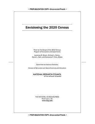 Book cover of Envisioning the 2020 Census