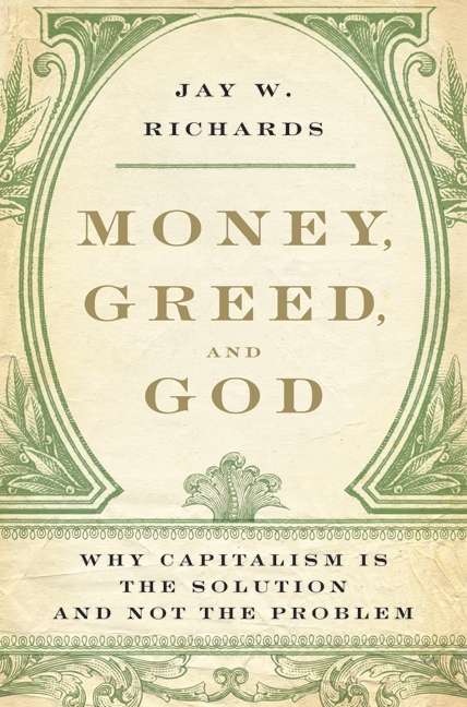 Book cover of Money, Greed, and God