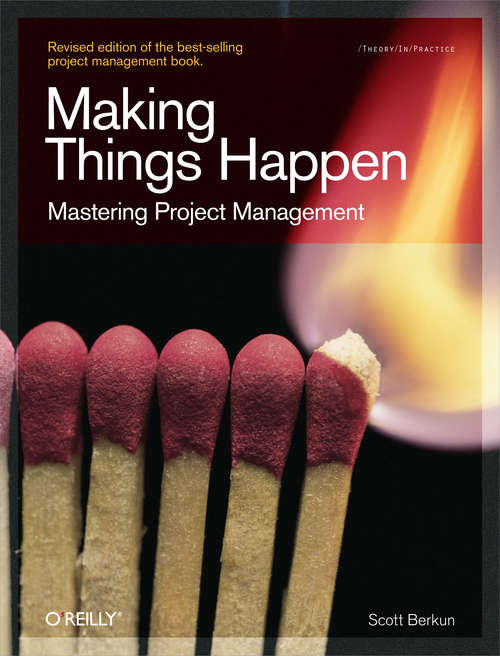 Book cover of Making Things Happen