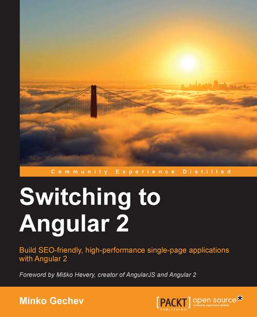 Book cover of Switching to Angular 2