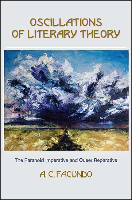 Book cover of Oscillations of Literary Theory: The Paranoid Imperative and Queer Reparative (SUNY series, Transforming Subjects: Psychoanalysis, Culture, and Studies in Education)