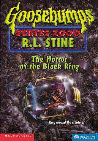 Book cover of Horrors of the Black Ring (Goosebumps Series 2000 #18)