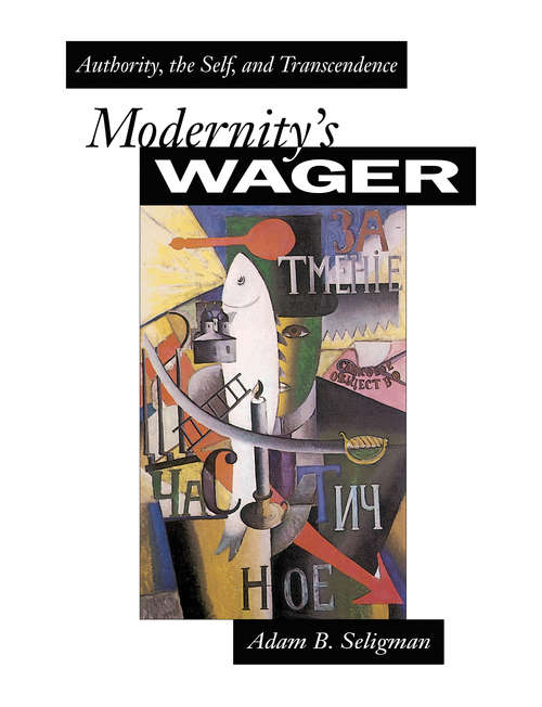 Book cover of Modernity's Wager